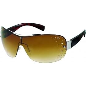 Ladies Italian Designer Sunglasses 8004 Brown