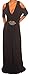 Funfash Plus Size Dress Gothic Black Long Dress Maxi Dress Womens Cocktail Dress