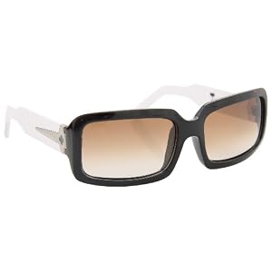 Spy Twiggy Sunglasses Black White Temples Bronze Lens by var goTwisterProductImageStrings = new Object();goTwisterProductImageStrings['prodImageNotAvailTextNoColor'] = 