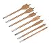 Flat Wood Boring Bit Set 7pc Titanium Coated Metric Sealey AK4741M