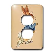 Peter Rabbit - Peter Rabbit - Light Switch Covers - 2 plug outlet cover