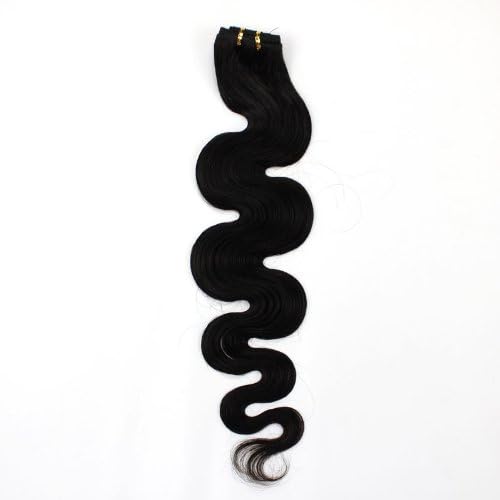 Carsem Hair 22 Inch Remy Brazilian Body Wave 100 Cheap Human Hair Weave Bundles (#1b Natural Black)