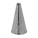 Ateco # 861 - French Star Pastry Tip .19' Opening Diameter- Stainless Steel