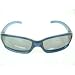 Nike GDO Box.R Sunglasses, EV0123-401, Translucent Blue Frame/ Grey Lenses / Silver Flash
