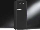 Smeg FAB28RBV3 Black Velvet Stand Kühlschrank mit Gefrierfach FAB28LBV3