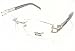 MONT BLANC MB-256/V Eyeglasses 256V Black/Silver 018 Frames