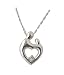 Mother and Child SS 18 inch Chain and 10ct CZ Pendant Janel Russel Design