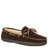 : Slippers International Men's 1918 Moccasin Slipper,Rootbeer,8 M