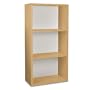 Way Basics Rectangle Plus Eco Modern 3-Shelf Storage Unit, Cedar Wood Grain
