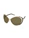 Roberto Cavalli Taigete - RC Swarovski Crystal Logo Round Sunglasses brown/brown