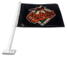 Baltimore Orioles Car Flag