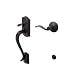 Schlage FE285 CAM 716 ACC RH Camelot Front Entry Handleset with Interior Accent Lever for Right Handed Door, Aged Bronze