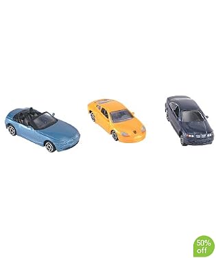 Big City 3 Pack of Cars - Set A