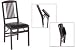 Mahogany Finished Premium Wood Folding Chair. Package of 2