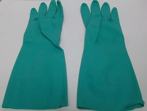 Marigold Industrial Green Nitrile Glove Pairs Unlined Size S U263GS 12-Pack