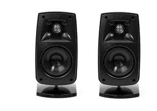 Klipsch Quintet Satellite Bookshelf Speaker - Pair (High Gloss Black)