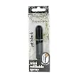 Mini Travel Refillable Spray with Cap Refills from Any Fragrance Bottle (Jet Black) 0.14 oz by Travalo for men