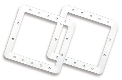 "Hydro Tools 8946 Pool Skimmer Front Plate Gasket Set, 2 Piece" "Hydro Tools 8946 Pool Skimmer Front Plate Gasket Set, 2 Piece"