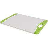Neoflam Poly Cutting Board with Microban Antimicrobial Protection, Green, 17x12 Inch
