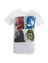 Beatles WHITE T-shirt 'Let It Be' Gold Foil Frame tee