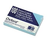 CARD,INDEX,RULED,4X6,BE
