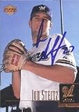 Jon Steitz, Ogden Raptors - Brewers Affiliate Autographed Card