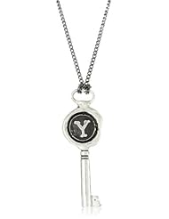 Pyrrha "talisman" Sterling Silver Initial Key Necklace