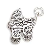 Baby Carriage Charm
