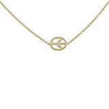 REBECCA LANKFORD- Sideways Peace Diamond Necklace