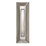 Heath/Zenith HX-300-SN LED Halo-Lighted Center and LED Key-Finder Wired Push Button with Surface Mount, Satin Nickel