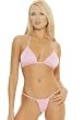 Lined Bikini Top With Rhinestone Breakaway Clip