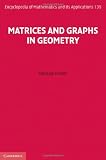 Matrices and Graphs in Geometry (Encyclopedia of Mathematics and its Applications)
