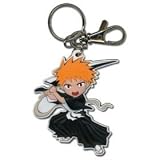 Bleach Ichigo & Zangetsu Battle Ready Key Chain GE4785