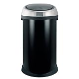 : Brabantia Touch Bin, 50litre, Matt Black
