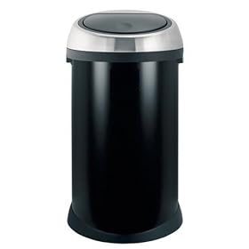 Brabantia Touch Bin, 50litre, Matt Black