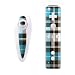 Nintendo Wii Skins Nunchuk - Turquoise Plaid