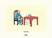 Tintin and the Teapot Art Poster Print by Hergé (Georges Rémi), 16x12