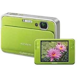 Sony Cybershot DSC-T2 8MP Digital Camera with 3x Optical Zoom Green