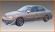 00-UP NISSAN SENTRA EVO 5 SIDESKIRTS