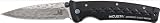 Mcusta Knives 161D Tsuchi Linerlock Knife with Black Anodized Aluminum Handles