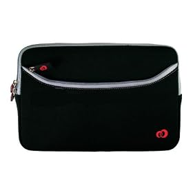 Soft Neoprene Laptop Sleeve Case Cover for Hewlett-Packard HP 2133 Mini-Note Laptop (Hewlett-Packard HP 2133 NOT included)