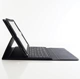 Luvvitt (TM) iPad Aluminum Bluetooth Wireless Keyboard Case / Cover for iPad 2 - White Keyboard