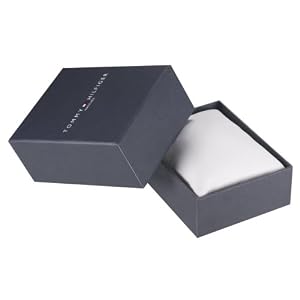 Mujeres Tommy Hilfiger 1780565 cristal rojo reversible y Mire Marina Correa de cuero