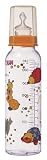 Nuk - Biberons et Tétines - Biberon incassable tétine Silicone 340 ml - Savane/Campagne - 0/6 mois - Taille 1