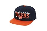 MLB Men's Detroit Tigers Nineties Snapback Cap (Navy/Orange, Adjustable)