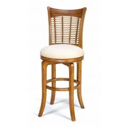 Bayberry Wicker Barstool - Oak