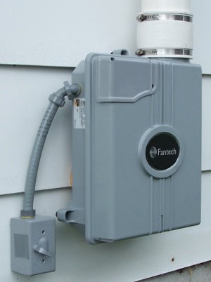 USA Fantech HP190SL Radon Mitigation Pump Excellent