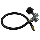 Weber #62565 21" Hose and Regulator with 1/8" NPT Male Thread with QCC1 connection