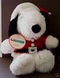 Peanuts SNOOPY Hallmark 2007 PLUSH 10 SANTA CLAUS