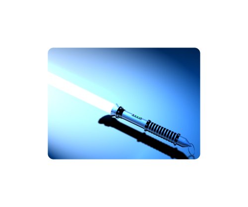  Brand New Star Wars Mouse Pad Blue Lightsaber